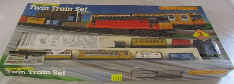 Hornby twin train electric train set