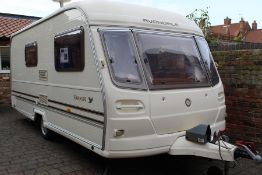 2002 Avondale Avocet DW caravan with awning, cover & other accessories