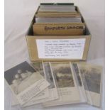 Box of approximately 325 song and hymn postcards - illustrated song published by Raphael Tuck,