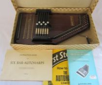 Boxed Autoharp together with instructions etc