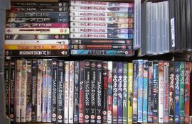 Various Japanese mainly animated adventure DVDs inc Rune Soldier, ZOE and Noir