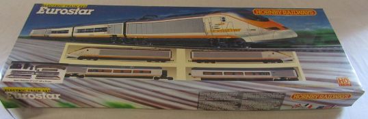 Hornby Eurostar HO scale electric train set