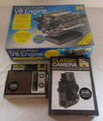 Haynes retro radio kit, Build your own V8 engine & a Haynes classic camera kit