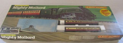 Hornby train set - Mighty Mallard