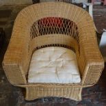 Retro wicker chair