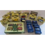 Selection of boxed Lledo and Corgi die cast cars etc