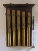 Art Deco wall chime