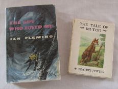Ex-Libris The Book Club 'The Spy who loved me' James Bond by Ian Fleming & Beatrix Potter 'Mr Tod'
