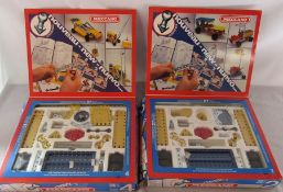 Two Meccano sets -  no 2 and no 4