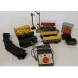 Mettoy electric train set c1930/50s