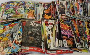 Large quantity of X-Force Marvel comics etc