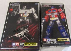 2 Transformer Masterpiece by Takara - MP-5 Destron Leader Megatron & MP-1 Cybertron Commander