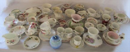 Various ceramics inc Royal Albert, Masons, Shelley preserve pot etc