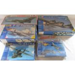 Revell model kits inc F-4F Phantom II, Junkers JU-88 C-6 nightfighter, Panavia Tornado & combat set