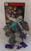 Transformers Generations Titans Return decepticon necro and decepticon full tilt 'Trypticon' with