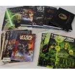 Selection of Star Wars books, magazines and 4 Star Trek The Next Generation magazines