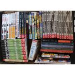 2 boxes of mainly Japanese Manga comic books