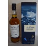 Talisker single malt whisky aged 10 years 45.8% Vol. 70cl