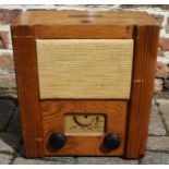 Wartime civilian radio receiver supplied by the Ajax Co. Iford & Romford 1939/45