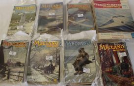 Full sets of Meccano magazines, 1946, 1948 - 52 & 1965