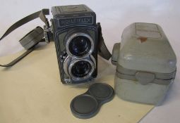 Rolleiflex DPB camera with case by Franke & Heidecke Germany 1:2.8/60 1:3.5/60 7914259 (and