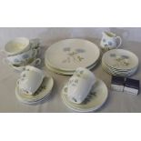 Wedgwood "Ice Rose" part dinner service approximately 30 pieces