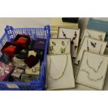 Large selection of costume jewellery