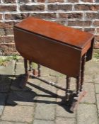 Victorian mahogany Sutherland table