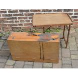 Folding picnic table and a pine carry case