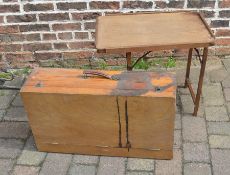 Folding picnic table and a pine carry case