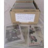 Box of approximately 270 greeting cards and 150 dog postcards dating from the early 1900s onwards