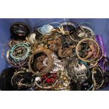 Large selection of costume jewellery