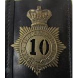 Lincolnshire Regiment 1869 NCO's Shako plate