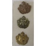 3 Lincolnshire Yeomanry cap badges