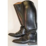 Pair of Petrie leather riding boots size 7