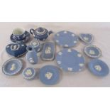 Various Wedgwood jasperware ceramics