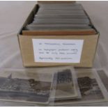 Box of approximately 400 UK topographical postcards dating from the early 1900s onwards