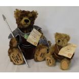 2 limited edition Hermann teddy bears - David and Goliath (54/100), 6th in the Hermann Biblical