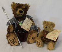 2 limited edition Hermann teddy bears - David and Goliath (54/100), 6th in the Hermann Biblical