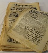 103 issues of Melody Maker 1946-1955