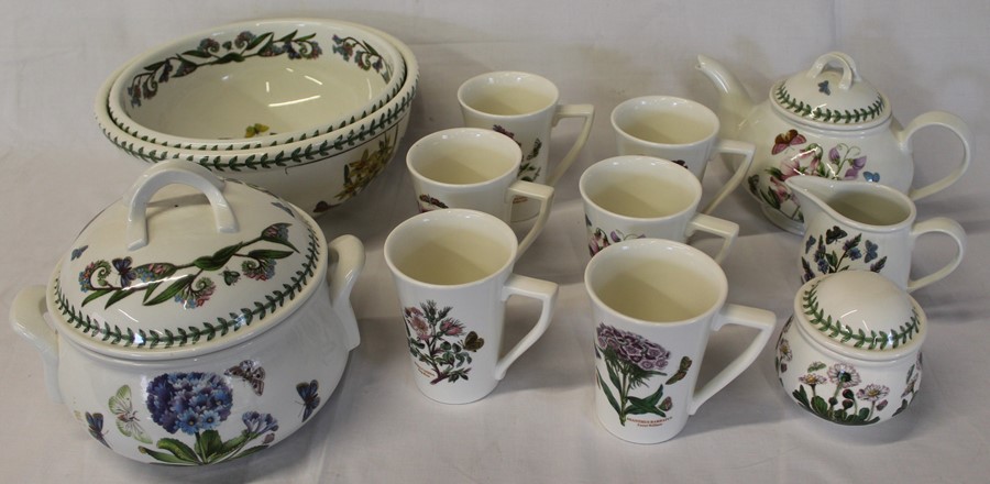 Selection of Portmeirion Botanic Garden tableware