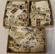 Large quantity of cigarette cards