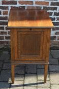 Solid oak wine cabinet by Barkingside Furniture Co.