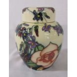 Moorcroft limited edition 'Twelfth Night' pattern ginger jar by Emma Bossons 202/250 2004 H 16 cm