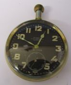 WWI Zenith aviator's pocket watch no 2320881 c.1916 Aviation issue mark to reverse, 30 hour non