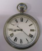 Swiss Acier Inoxydable pocket watch no 99259 D 6 cm