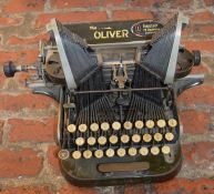 Early 20th century typewriter The Oliver