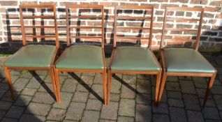 4 retro dining chairs