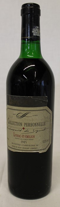 Leopold se Signat 1985 Lussac-St-Emilion red wine