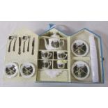 Reutter Prozellan Germany Beatrix Potter 'Hill Top' miniature picnic set / collectors tea set